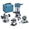MAKITA MACHINES Affleureuse-défonceuse MAKITA RT0702CX3J (4 En 1) 8mm 710W + Makpac