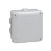 Boîte De Dérivation Plexo Carrée - 105x105x55 Mm - Fermeture Par 1/4 De Tour - Gris LEGRAND -Grohe Shop boite de derivation plexo carree 105x105x55 mm fermeture par 14 de tour gris legrand