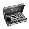 Coffret Clé à Cliquet + Douilles 1/2'' FACOM S.161-2P6PB - 19 Pièces -Grohe Shop coffret cle a cliquet douilles 1 2 facom s161 2p6pb 19 pieces