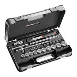 Coffret Clé à Cliquet + Douilles 1/2'' FACOM S.161-4P6PB - 26 Pièces