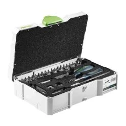 Festool Accessoires Coffret FESTOOL 497881 Systainer Clés à Cliquet 1/4" 37 Pièces