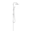 Colonne De Douche Inverseur Manuel TEMPESTA SYSTEM 210 GROHE 26381001 - Ø21 Cm + Flexible 125cm + Douchette 1 Jet - Chromé -Grohe Shop colonne de douche inverseur manuel tempesta system 210 grohe 26381001 o21 cm flexible 125cm douchette 1 jet chrome