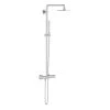 Colonne De Douche Thermostatique EUPHORIA 150 GROHE 27932000 - Tête 15 X 15 Cm + Douchette Stick