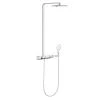 Colonne De Douche Thermostatique RAINSHOWER SYSTEM SMARTCONTROL 360 GROHE 26361LS0 - Tête Ø 22 Cm + Douchette 4 Jets