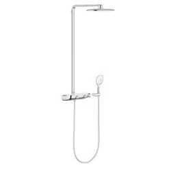 Colonne De Douche Thermostatique RAINSHOWER SYSTEM SMARTCONTROL 360 GROHE 26361LS0 - Tête Ø 22 Cm + Douchette 4 Jets