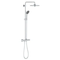 Grohe Colonne De Douche Thermostatique VITALIO JOY SYSTEM 260 - Tête Ø 26 Cm + Douchette 3 Jets