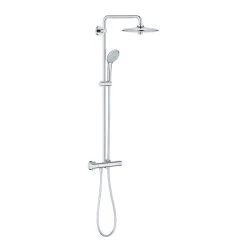 Colonne Thermostatique EUPHORIA SYSTEM 260 GROHE 27615001 - Ø 26 Cm + Support + Flexible 157 Cm + Douchette 3 Jets