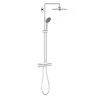 Colonne Thermostatique VITALIO JOY XL GROHE 26403001 - Tête Ø 26 Cm 3 Jets + Douchette 3 Jets -Grohe Shop colonne thermostatique vitalio joy xl grohe 26403001 tete o 26 cm 3 jets douchette 3 jets