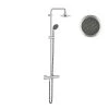 Colonne Thermostatique VITALIO START 160 GROHE 27960000 - Tête Ø 16 Cm + Douchette 2 Jets - Chrome -Grohe Shop colonne thermostatique vitalio start 160 grohe 27960000 tete o 16 cm douchette 2 jets chrome