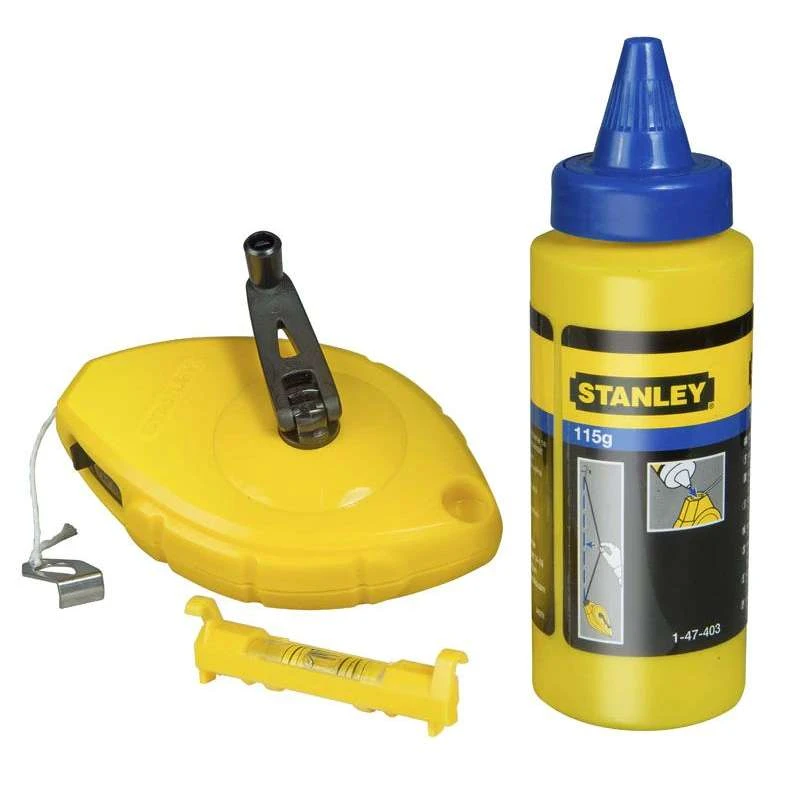 Cordeau Traceur Kit STANLEY 0-47-443 30m 3 Cordeau Traceur Kit STANLEY 0-47-443 30m