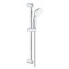Ensemble TEMPESTA 100 GROHE 2759810E Douchette 2 Jets + Barre 60 Cm + Flexible 175 Cm - Chrome & Blanc -Grohe Shop ensemble tempesta 100 grohe 2759810e douchette 2 jets barre 60 cm flexible 175 cm chrome blanc