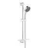 Ensemble VITALIO COMFORT GROHE 26096000 Douchette 3 Jets + Barre 60 Cm + Flexible 175 Cm -Grohe Shop ensemble vitalio comfort grohe 26096000 douchette 3 jets barre 60 cm flexible 175 cm