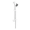 Ensemble VITALIO COMFORT GROHE 26097000 - Douchette 3 Jets + Barre 60 Cm + Flexible 175 Cm - Chrome -Grohe Shop ensemble vitalio comfort grohe 26097000 douchette 3 jets barre 60 cm flexible 175 cm chrome