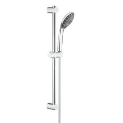 Ensemble VITALIO JOY GROHE 27333000 Douchette 3 Jets + Barre 60 Cm + Flexible 175 Cm - Chrome