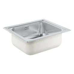 Évier K200 GROHE 31719SD0 1 Bac Carré - Inox