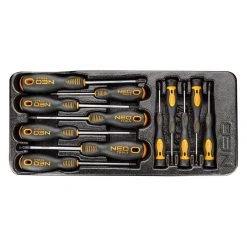 Insert Tournevis De Précision 12 Pièces NEO TOOLS 84-247
