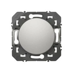 Interrupteur Dooxie 10A - Va-et-vient - Aluminium LEGRAND