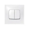 Interrupteur Neptune Va-et-vient + Poussoir - Blanc LEGRAND -Grohe Shop interrupteur neptune va et vient poussoir blanc legrand