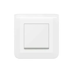 Interrupteur Ou Va-et-vient Mosaic 10A Blanc Complet Avec Plaque LEGRAND