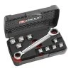 Jeu De Clé Polygonale à Cliquet + 9 Embouts FACOM 464.J1APB - 8 à 19mm -Grohe Shop jeu de cle polygonale a cliquet 9 embouts facom 464j1apb 8 a 19mm
