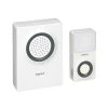Kit Carillon Radio Confort - à Piles - Blanc LEGRAND -Grohe Shop kit carillon radio confort a piles blanc legrand