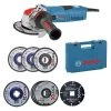 BOSCH MACHINES Meuleuse Angulaire BOSCH GWX 13-125 S Professional X-LOCK Ø 125mm 1300W + 8 Disques -Grohe Shop meuleuse angulaire bosch gwx 13 125 s professional x lock o 125mm 1300w 8 disques