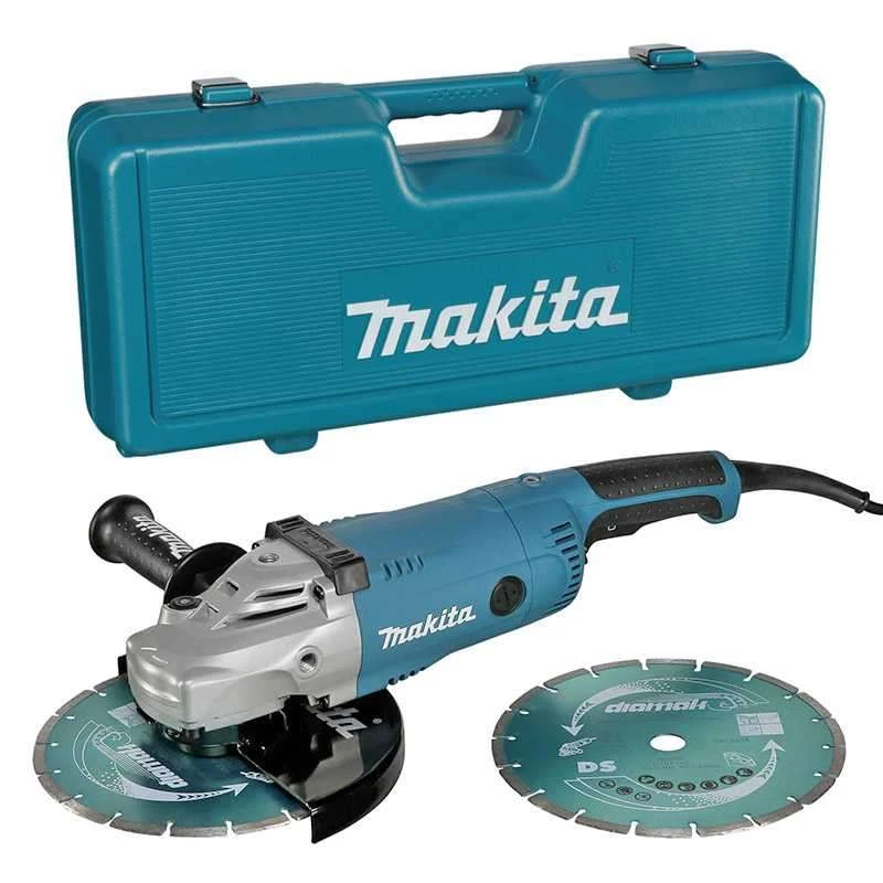 MAKITA MACHINES Meuleuse MAKITA GA9020RFK3 Ø 230 Mm 2200 W + 2 Disques Diamant 3 MAKITA MACHINES Meuleuse MAKITA GA9020RFK3 Ø 230 Mm 2200 W + 2 Disques Diamant