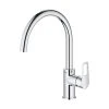 Mitigeur D'évier Bauloop 2020 GROHE 31368001 - Monocommande - Col De Cygne - Chrome -Grohe Shop mitigeur d evier bauloop 2020 grohe 31368001 monocommande col de cygne chrome