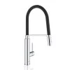 Mitigeur évier CONCETTO GROHE 31491000 - Col De Cygne Professionnel - Douchette Déclipsable 2 Jets - Noir -Grohe Shop mitigeur evier concetto grohe 31491000 col de cygne professionnel douchette declipsable 2 jets noir