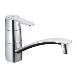 Mitigeur évier Monocommande GET GROHE 32891000 - Bec Bas - Chrome