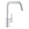 Mitigeur évier START GROHE 30470000 QuickFix Plus - Bec Haut- Rotation 150° - Chrome -Grohe Shop mitigeur evier start grohe 30470000 quickfix plus bec haut rotation 150 chrome