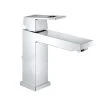 Mitigeur Lavabo EUROCUBE GROHE 23445000 - Taille M - Bec Bas - Chrome -Grohe Shop mitigeur lavabo eurocube grohe 23445000 taille m bec bas chrome