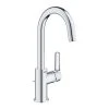 Mitigeur Lavabo Monocommande START GROHE 23554002 QuickFix - Bec Col De Cygne - Taille L - Chrome -Grohe Shop mitigeur lavabo monocommande start grohe 23554002 quickfix bec col de cygne taille l chrome