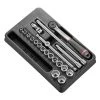 Module Cliquet + Douilles 3/8'' - 20 Pièces FACOM MOD.J161-36PB -Grohe Shop module cliquet douilles 38 20 pieces facom modj161 36pb