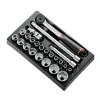 Module De Clés à Cliquet + Douilles 1/2'' FACOM MOD.S161-36PB - 23 Pièces