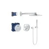 Pack De Douche Encastré GROHTHERM SMARTCONTROL GROHE 34705000 - Tête Ø 31 Cm + Douchette Stick