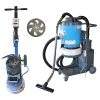 Pack DIAM INDUSTRIES Ponceuse à Sol 230 V - 2200 W Ø 250 Mm + Aspirateur 230 V - 1200 W + 1 Plateau
