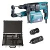 MAKITA MACHINES Perfo-burineur MAKITA HR2651TX12 SDS+ 800W -Grohe Shop perfo burineur makita hr2651tx12 sds 800w