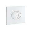 Plaque De Commande SKATE AIR Horizontal GROHE 38506SH0 15,6 X 19,7 Cm - Blanc Alpin