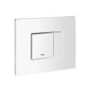 Plaque De Commande SKATE COSMOPOLITAN GROHE 38732SH0 15.6 X 19.7 Cm - Blanc Alpin
