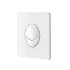 Plaque De Commande WC SKATE GROHE 38505SH0 15.6 X 19.7 Cm - Blanc