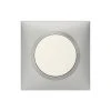 Plaque Dooxie - 1 Poste - Carré - Aluminium LEGRAND