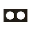 Plaque Dooxie - 2 Postes - Carré - Noir Velours LEGRAND -Grohe Shop plaque dooxie 2 postes carre noir velours legrand