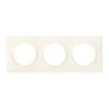Plaque Dooxie - 3 Postes - Carré - Blanc LEGRAND -Grohe Shop plaque dooxie 3 postes carre blanc legrand