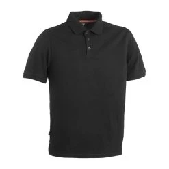 Polo De Travail HEROCK Levi Manches Courtes Noir