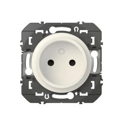 Prise 2P+T Idéal Réno - Blanc LEGRAND