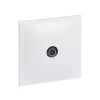 Prise TV Simple Neptune - Blanc LEGRAND -Grohe Shop prise tv simple neptune blanc legrand