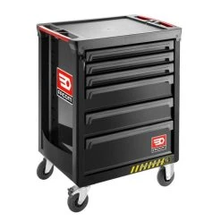 Servante D'atelier Vide FACOM ROLL.6NM3ASPF - 6 Tiroirs à Verrouillage Interne - Noir