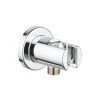 Support Mural De Douchette à Main Encastrée GROHE 28628000 Chrome