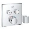 Thermostatique Encastré GROTHERM SMARTCONTROL GROHE 29125000 2 Sorties - Chrome -Grohe Shop thermostatique encastre grotherm smartcontrol grohe 29125000 2 sorties chrome